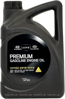 Фото Mobis Hyundai/KIA Premium Extra Gasoline (05100-00421) 5W-20 4 л