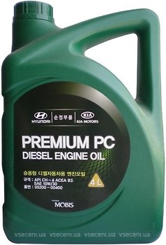 Фото Mobis Hyundai/KIA Premium PC Diesel (05200-00400) 10W-30 4 л