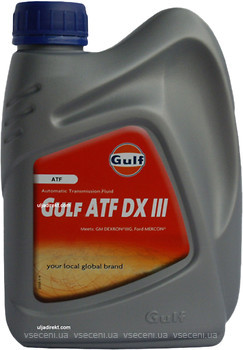 Фото Gulf ATF DX III 1 л