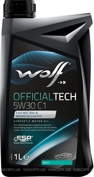 Фото Wolf OfficialTech 5W-30 C1 1 л