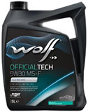 Фото Wolf OfficialTech 5W-30 MS-F 5 л