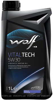Фото Wolf VitalTech 5W-30 1 л (8309809)