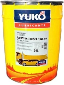 Фото Yuko TurboSynt Diesel 10W-40 20 л