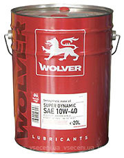 Фото Wolver Super Dynamic 10W-40 20 л