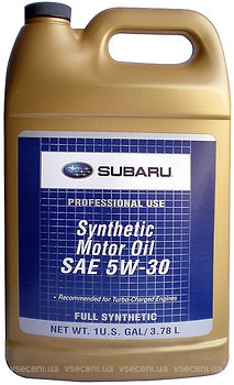 Фото Subaru Motor Oil 5W-30 (SOA868V9285) 4 л