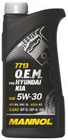 Фото Mannol 7713 O.E.M. for Hyundai Kia 5W-30 1 л (MN7713-1)