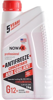 Фото Nowax Antifreeze Concentrate G12 Red 1 кг (NX01009)