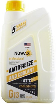 Фото Nowax Antifreeze G13 Yellow 1 кг (NX01012)