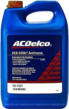 Фото AC Delco Dex-Cool Extended Life -38°C 3.78 л