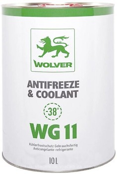 Фото Wolver Antifreeze & Coolant WG11 Ready To Use Green 10 л