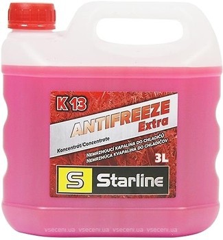 Фото Starline Antifreeze Extra Concentrate G13 Purple 3 л (NAK13-3)