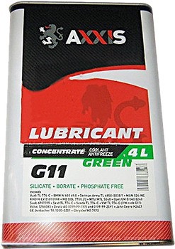 Фото Axxis G11 Concentrate Green 4 л (48021106368)