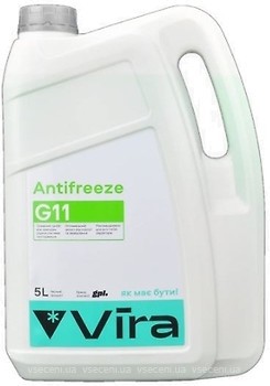 Фото Vira Antifreeze G11 Ready to Use -40°C Green 5 л (VI0031)