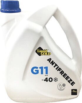 Фото Liquid Gold Antifreeze G11 Ready to Use -40°C Blue 5 кг