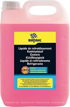 Фото Bardahl Liquide De Refroidissement Rouge LCR Type D 5 л (8513)