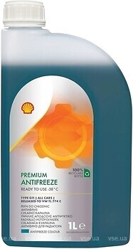 Фото Shell Premium 774C Ready To Use G11 C/P концентрат сине-зеленый 4 л