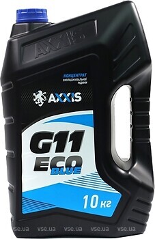 Фото Axxis Coolant Blue Eco G11 10 кг (AX-P999-G11B ECO/48021398125)