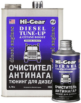 Фото Hi-Gear Очиститель-антинагар и тюнинг для дизеля 325 мл (HG3436)
