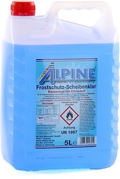 Фото Alpine Frostschutz Scheibenklar -80°C 5 л