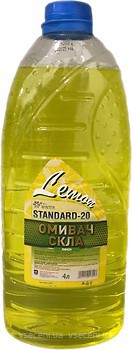 Фото Дорожная карта Омыватель зимний Standard Lemon -20°C 4 л
