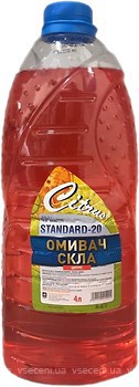 Фото Дорожная карта Омыватель зимний Standard Citrus -20°C 4 л