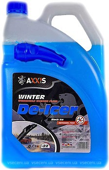 Фото Axxis Winter Windshield Washer Fluid Black Ice -22°C 4 л (48021110407)