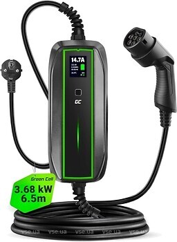 Фото Green Cell PowerCable EV 3.6 kW 6.5m Type 2 (EV16)