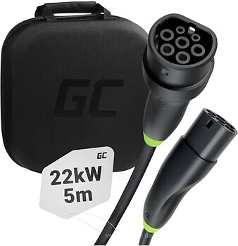 Фото Green Cell Snap EV 22kW 5m Type 2 (EVKABGC01)