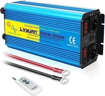 Фото LVYUAN 3000W/6000W 12V/230V (DX-GAC3000W)