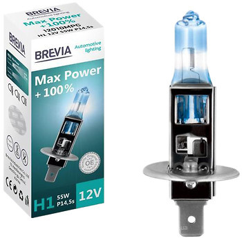 Фото Brevia Max Power H1 +100% 12V 55W (12010MPC)