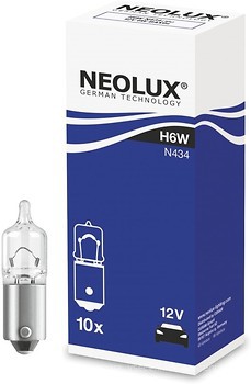 Фото Neolux Standard H6W 12V 6W (N434)