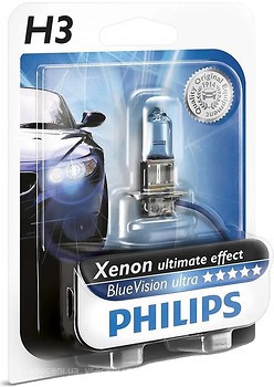 Фото Philips BlueVision Ultra H3 12V 55W (12336BVUB1)