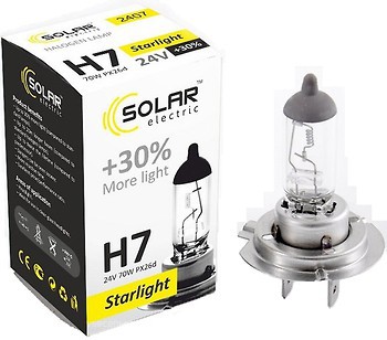 Фото Solar Starlight H7 +30% 24V 70W (2407)