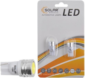 Фото Solar T10 12V 1W 1xSMD White (LS241-2B)