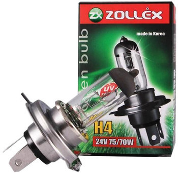 Фото Zollex Halogen bulb H4 24V 75/70W (10027)