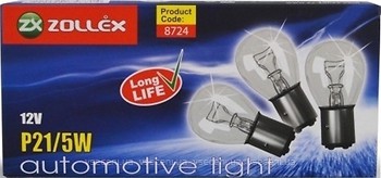 Фото Zollex P21/5W (1157) 12V 5W (8724)