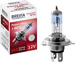Фото Brevia Power Ultra H4 +60% 12V 60/55W (12040PUC)