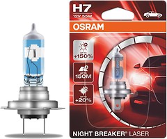 Фото Osram Night Breaker Laser H7 +150% 12V 55W (64210NL-01B)