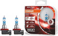 Фото Osram Night Breaker Laser H11 +150% 12V 55W (64211NL-HCB)