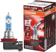 Фото Osram Night Breaker Laser H11 +150% 12V 55W (64211NL)