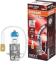 Фото Osram Night Breaker Laser H3 +150% 12V 55W (64151NL)