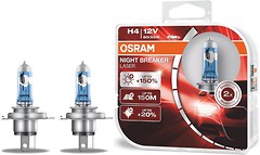 Фото Osram Night Breaker Laser H4 +150% 12V 60/55W (64193NL-HCB)