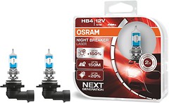 Фото Osram Night Breaker Laser HB4 (9006) +150% 12V 51W (9006NL-HCB)