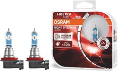 Фото Osram Night Breaker Laser H8 +150% 12V 35W (64212NL-HCB)