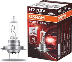 Фото Osram Night Breaker Silver H7 +100% 12V 55W (64210NBS)