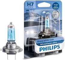 Фото Philips WhiteVision Ultra H7 12V 55W (12972WVUB1)