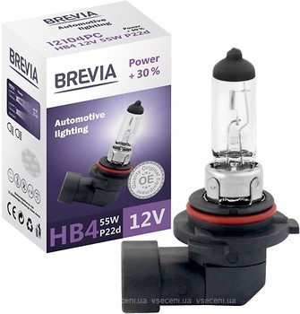 Фото Brevia Power HB4 (9006) +30% 12V 55W (12104PC)