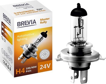 Фото Brevia Master Rally H4 24V 100/90W (24040MRC)