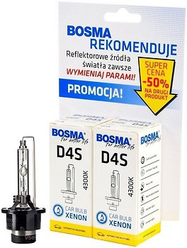 Фото Bosma Xenon D4S 42V 35W 4300K (9532D/545124)