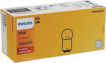 Фото Philips Vision R5W 12V 5W (12822CP)